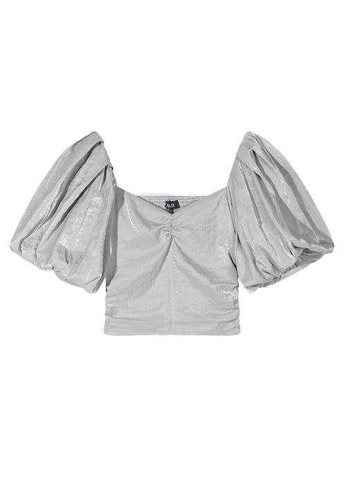 -20% Alix The Label  Alix The Label Woven lurex tops  maat X, Kleding | Dames, Tops, Nieuw, Verzenden