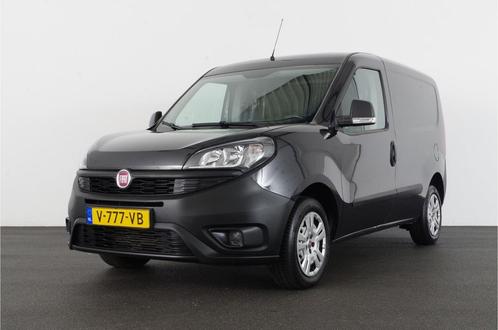 Fiat Dobló Cargo 1.3 MJ L1H1 Actual, Auto's, Fiat, Onderhoudsboekje, Lease, Zwart, Handgeschakeld, Overige carrosserieën, Overige kleuren