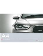 2012 AUDI A4 & S4 BROCHURE DUITS, Boeken, Auto's | Folders en Tijdschriften, Nieuw, Audi, Author