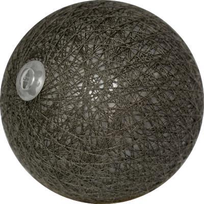 Cotton ball Antraciet- 6cm, Huis en Inrichting, Lampen | Overige, Nieuw, Verzenden