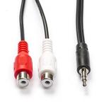 Tulp naar jack 3.5 mm kabel, Verzenden, Nieuw