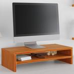 vidaXL Monitorstandaard 50x24x13 cm massief grenenhout, Verzenden, Nieuw, Grenenhout