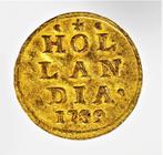 Nederland, Holland. Gouden afslag bezemstuiver 1739 -