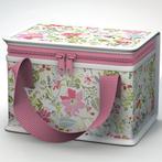 Koeltas/Lunchtas Pink Botanical - julie Dodsworth - Originel, Sieraden, Tassen en Uiterlijk, Tassen | Schooltassen, Ophalen of Verzenden