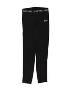 NIKE Womens Graphic Leggings UK 10 Small  Black, Verzenden, Nieuw