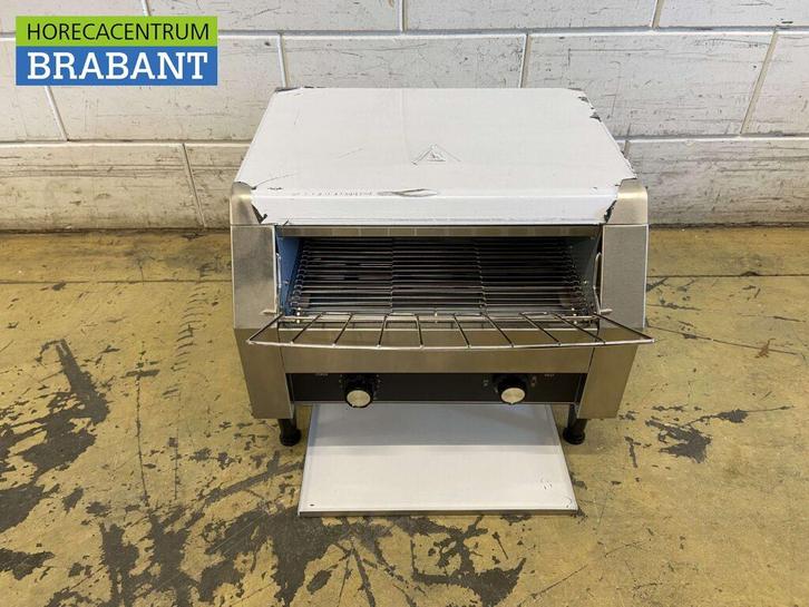 RVS Doorloop toaster Broodrooster Conveyor oven 450 stuks, Zakelijke goederen, Horeca | Keukenapparatuur, Nieuw in verpakking