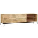 vidaXL Tv-meubel 145x30x41 cm massief mangohout, 100 tot 150 cm, Verzenden, Nieuw, Minder dan 100 cm