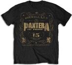 shirts - Pantera Tshirt 101 Proof Zwart - Maat XL, Zo goed als nieuw, Verzenden