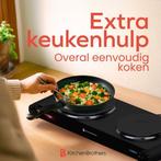 2dekans | KitchenBrothers Elektrische Kookplaat - 2 Pits -, Ophalen of Verzenden, Zo goed als nieuw