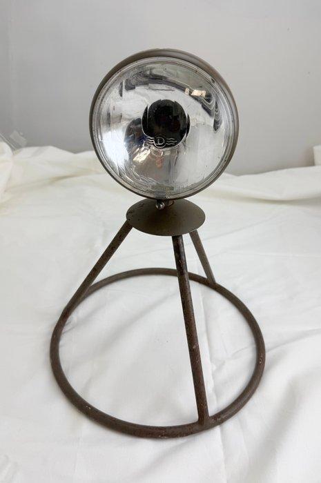 Lamp - Glas, IJzer, Antiek en Kunst, Antiek | Wandborden en Tegels