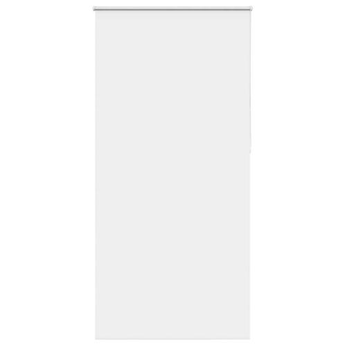 vidaXL Rolgordijn verduisterend 100x230cm stofbreedte 95,7cm, Huis en Inrichting, Stoffering | Gordijnen en Lamellen, Wit, Nieuw