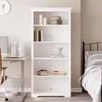vidaXL Boekenkast 5-laags BODO 82x40x173 cm massief, Huis en Inrichting, Verzenden, Nieuw, 50 tot 100 cm, 25 tot 50 cm
