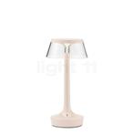 Flos Bon Jour Unplugged Acculamp LED, body roze/kroon transp, Tuin en Terras, Verzenden, Nieuw