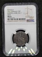 Duitsland, Weimar Republiek Kempen Notgeld. 50 Pfennig 1921