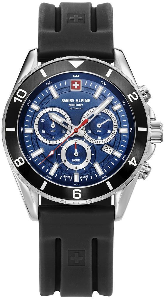 Swiss Alpine Military 7034.9839 Sierra Chrono horloge, Sieraden, Tassen en Uiterlijk, Horloges | Heren, Polshorloge, Nieuw, Overige merken