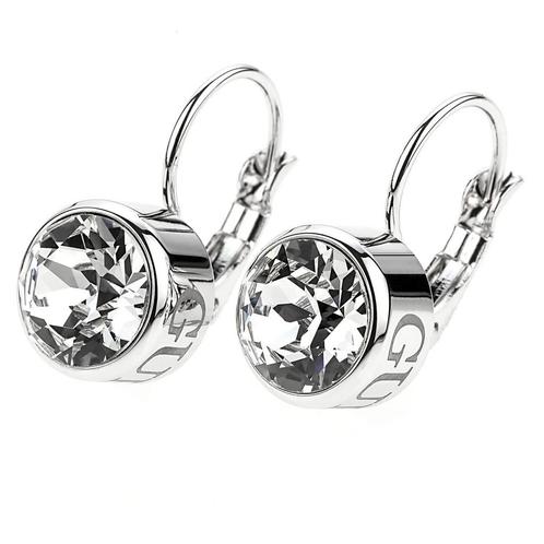 Guess zilverkleurig oorbellen - Swarovski-kristallen -, Sieraden, Tassen en Uiterlijk, Armbanden