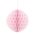 Honeycomb Bol Lichtroze 20cm, Verzenden, Nieuw