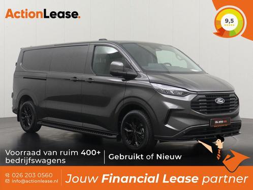 Ford Transit Custom Bestelbus L2 H1 2024 Diesel, Auto's, Ford, Dealer onderhouden, Te koop, Zwart, Handgeschakeld, Financial lease