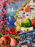 Alfredo Grimaldi (1950) - Uno Scorcio Mediterraneo