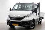 Iveco Daily 35C14 136pk E6 Open Laadbak D.C. Trekhaak 3500kg, Gebruikt, Euro 6, Iveco, Wit