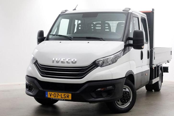 Iveco Daily 35C14 136pk E6 Open Laadbak D.C. Trekhaak 3500kg, Auto's, Bestelauto's, Dealer onderhouden, Lease, Handgeschakeld