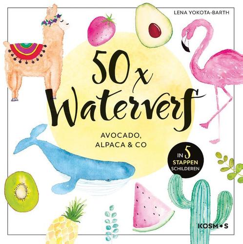 50 x waterverf 9789043920971 Lena Yokota-Barth, Boeken, Hobby en Vrije tijd, Gelezen, Verzenden