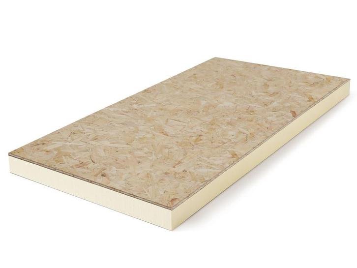 PIR + OSB 2440x600x81+18mm T&G Rd:3,65 (=1,46m²), Doe-het-zelf en Verbouw, Isolatie en Afdichting, Ophalen of Verzenden
