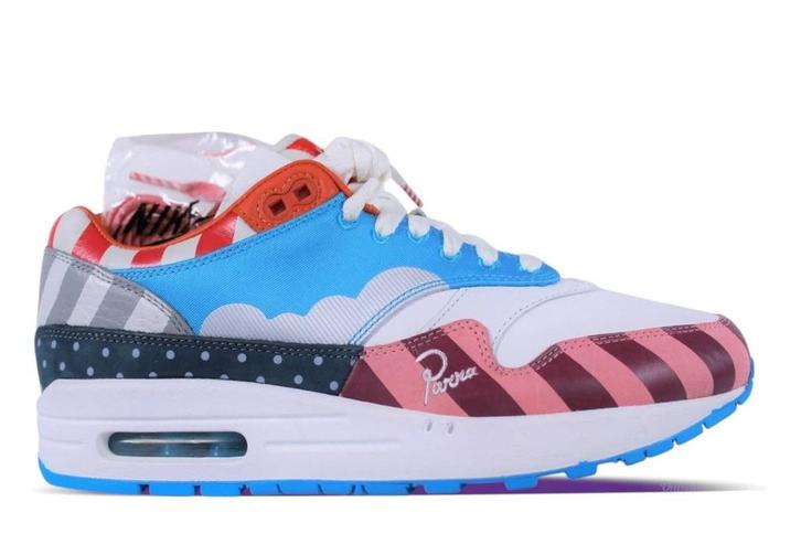 Nike Air Max 1 Parra (Friends & Family) • 42 44.5 45, Kleding | Heren, Schoenen, Sneakers of Gympen, Ophalen of Verzenden