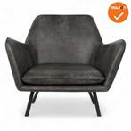 Fauteuil ontvangststoel - Salono van West - Donkergrijs, Vergader- of Presentatieruimte, Ophalen of Verzenden, Nieuw zonder verpakking