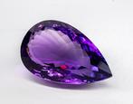 Zonder minimumprijs Amethist - 92.20 ct - Gem Report Antwerp, Sieraden, Tassen en Uiterlijk, Edelstenen, Nieuw