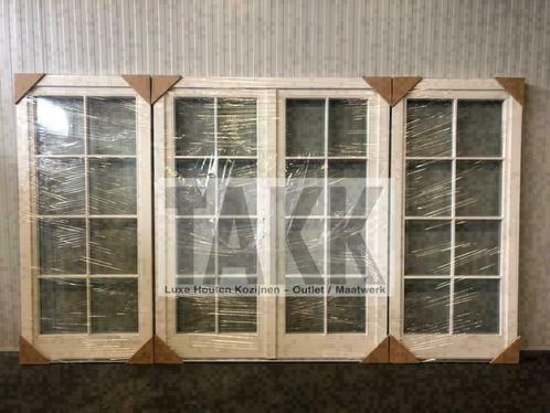 Nieuwe en Verkeerd ingemeten houten openslaande Tuindeuren!, Doe-het-zelf en Verbouw, Deuren en Horren, Nieuw