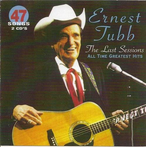 cd - Ernest Tubb - All Time Greatest Hits - The Last Sess..., Cd's en Dvd's, Cd's | Overige Cd's, Zo goed als nieuw, Verzenden
