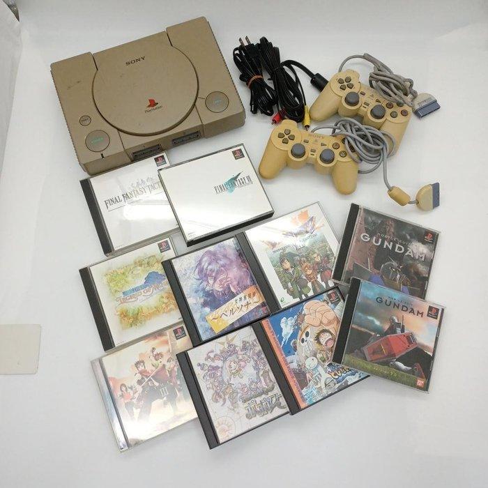 Sony - Playstation 1 (PS1) - Sony PS1 Console Bundle + 10, Spelcomputers en Games, Spelcomputers | Overige Accessoires