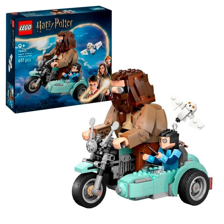 LEGO Harry Potter 76443 Hagrid &amp; Harrys Rit Op De Motor, Kinderen en Baby's, Speelgoed | Duplo en Lego, Nieuw, Verzenden
