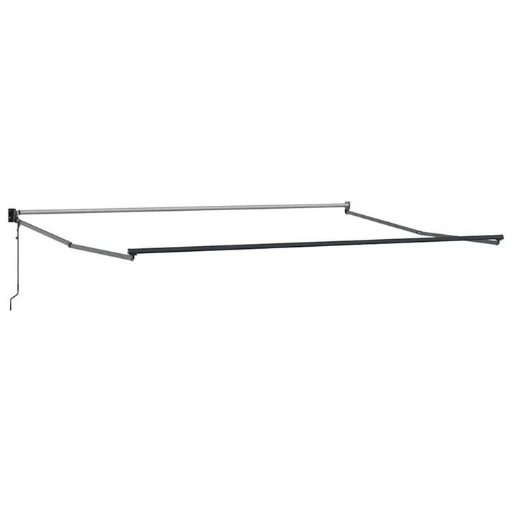 Grote Markies 5x3 Antraciet - Retourdeal voor Buiten! 40%..., Tuin en Terras, Zonneschermen, 250 cm tot 450 cm, Elektrisch, Nieuw