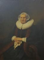 Nederlandse school (XIX) - Portrait of Elisabeth Bas, after