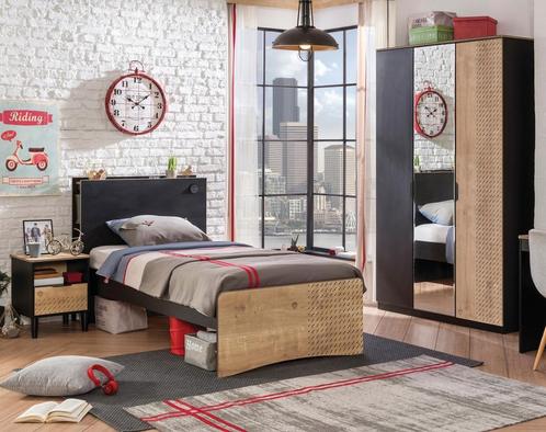 New York setprijs tienerkamer | 3-delige set 200x100, Kinderen en Baby's, Kinderkamer | Complete kinderkamers, Jongetje of Meisje