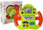 Interactief stuurwiel - vliegtuig thema - 28x24x8 cm - gr..., Kinderen en Baby's, Speelgoed | Educatief en Creatief, Ophalen of Verzenden