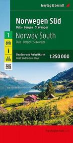 Wegenkaart - Landkaart Noorwegen 1 Zuid, Nieuw, Verzenden