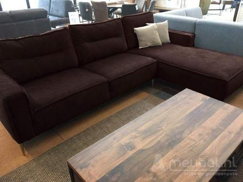 Loungebank Capelle - loungebanken - Bruin, Huis en Inrichting, Banken | Sofa's en Chaises Longues, Nieuw, Overige materialen