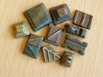 TIEN GEOMETRISCHE GOUDGEWICHTEN - Abrammuo - Mrammuo - Akan, Antiek en Kunst, Kunst | Niet-Westerse kunst