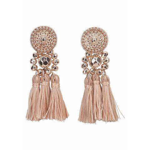 Firetti Oorstekers Met 3 kwastjes, zwart (1-delig), Sieraden, Tassen en Uiterlijk, Oorbellen, Nieuw, Verzenden