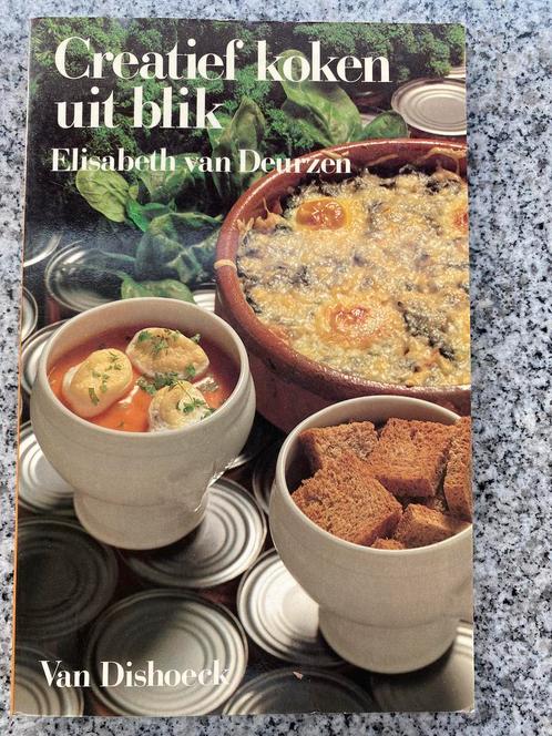 Creatief koken uit blik (Elisabeth van Deurzen), Boeken, Kookboeken, Nederland en België, Gelezen, Voorgerechten en Soepen, Hoofdgerechten