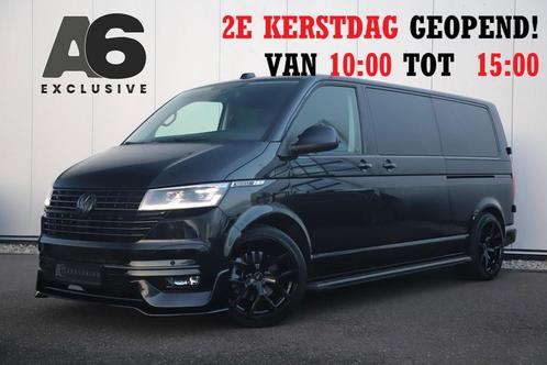 Volkswagen Transporter 2.0 TDI L2H1 DC Bulli, Auto's, Bestelauto's, Lease, Automaat, Financial lease, Diesel, Zwart, Volkswagen