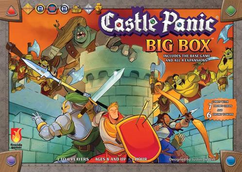 Castle Panic: Big Box (Second Edition), Hobby en Vrije tijd, Gezelschapsspellen | Bordspellen, Nieuw, Ophalen of Verzenden