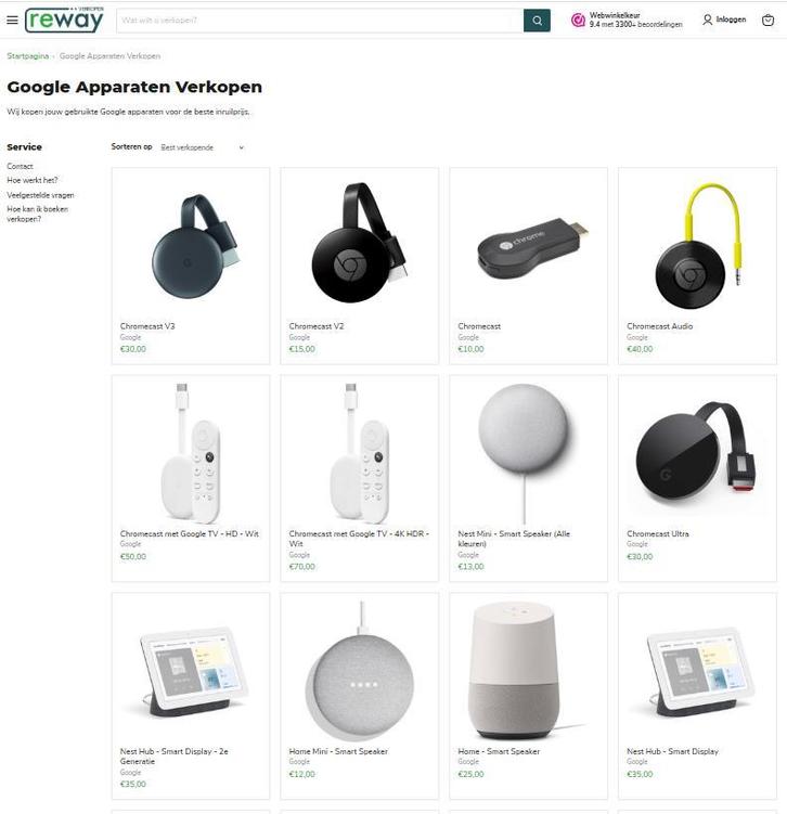 GEZOCHT: Jouw Google Chromecast Verkopen voor de Beste Prijs, Audio, Tv en Foto, Mediaspelers, Gebruikt