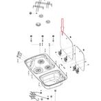 Dometic MO7103 Kookcomfoor Glasplaat Grijs, Nieuw
