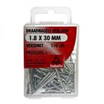 Deltafix Draadnagels Verloren Kop 1.8x30mm Verzinkt, Caravans en Kamperen, Nieuw