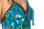 Festival Ibiza Coin Top Aqua, Kleding | Dames, Carnavalskleding en Feestkleding, Ophalen of Verzenden, Nieuw
