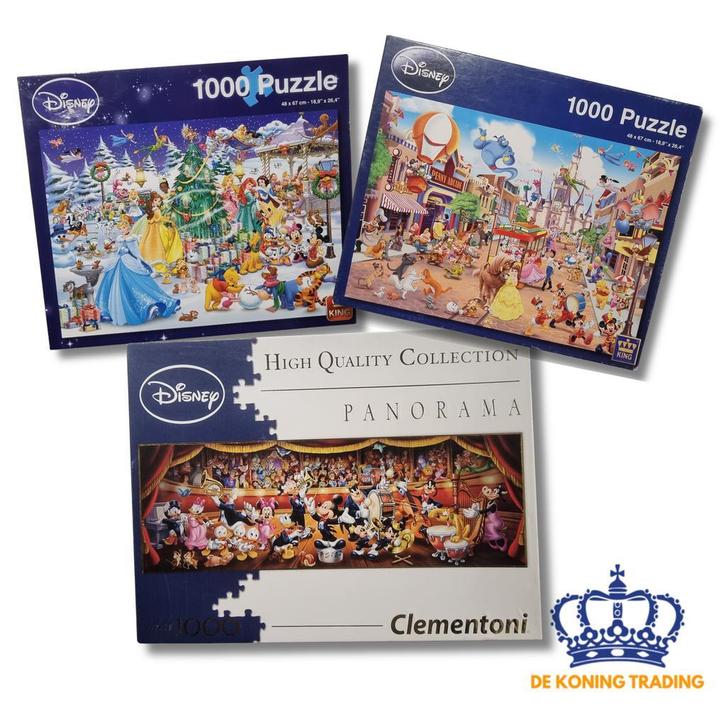 Disney Puzzel | Puzzel 1000 stukjes | Legpuzzels | puzzel, Hobby en Vrije tijd, Denksport en Puzzels, Legpuzzel, Gebruikt, 500 t/m 1500 stukjes